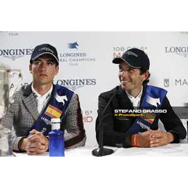 LGCT of Madrid - Press conference - Nicola Philippaerts, Eduardo Alvarez Aznar (ESP) - 5 May 2018 - ph.Stefano Grasso/LGCT