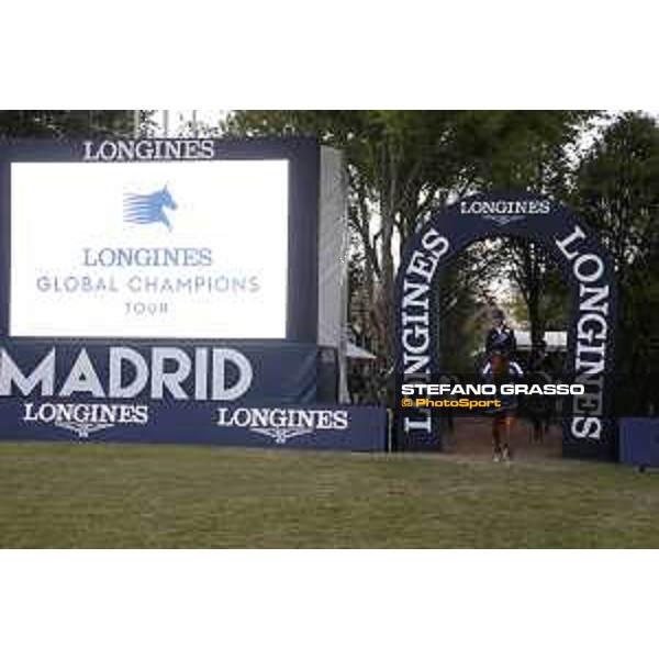 LGCT of Madrid - Prize giving -Ben Maher (GBR) on Explosion W - 5 May 2018 - ph.Stefano Grasso/LGCT