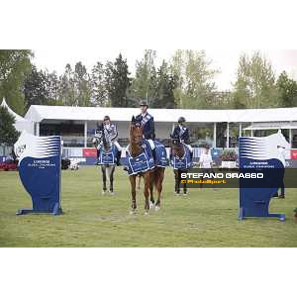 LGCT of Madrid - Prize giving -Ben Maher (GBR) on Explosion W - 5 May 2018 - ph.Stefano Grasso/LGCT