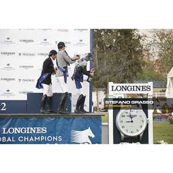 LGCT of Madrid - Prize giving -Champagne celebrations - 5 May 2018 - ph.Stefano Grasso/LGCT