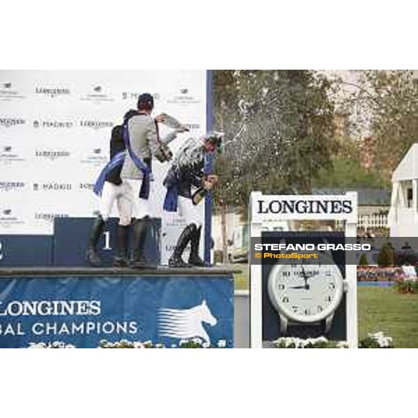LGCT of Madrid - Prize giving -Champagne celebrations - 5 May 2018 - ph.Stefano Grasso/LGCT