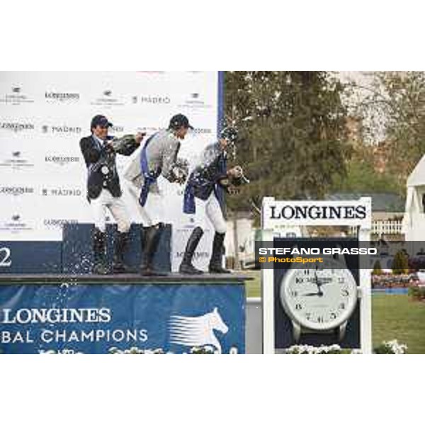 LGCT of Madrid - Prize giving -Champagne celebrations - 5 May 2018 - ph.Stefano Grasso/LGCT