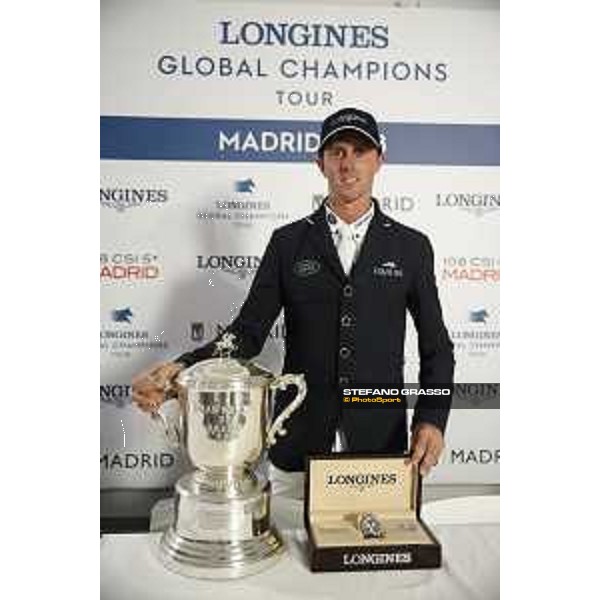 LGCT of Madrid - Press conference - Ben Maher (GBR), Longines watch - 5 May 2018 - ph.Stefano Grasso/LGCT