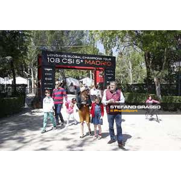 LGCT of Madrid - Public at the main entrance - 5 May 2018 - ph.Mario Grassia/LGCT