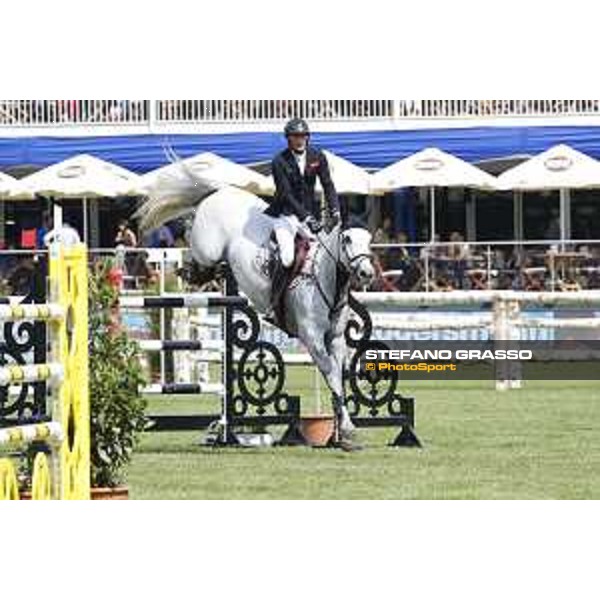 LGCT of Hamburg - Class 1 - Marc Houtzager (NED) on Sterrehof\'s Eddie Blue - 10 May 2018 - ph.Stefano Grasso/LGCT