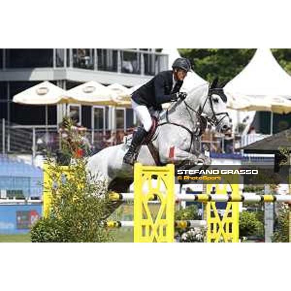 LGCT of Hamburg - Class 1 - Marc Houtzager (NED) on Sterrehof\'s Eddie Blue - 10 May 2018 - ph.Stefano Grasso/LGCT