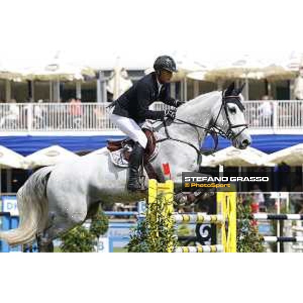 LGCT of Hamburg - Class 1 - Marc Houtzager (NED) on Sterrehof\'s Eddie Blue - 10 May 2018 - ph.Stefano Grasso/LGCT