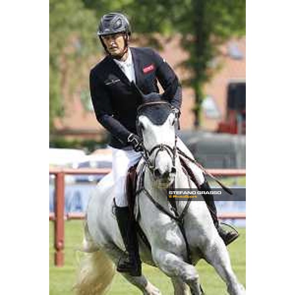 LGCT of Hamburg - Class 1 - Marc Houtzager (NED) on Sterrehof\'s Eddie Blue - 10 May 2018 - ph.Stefano Grasso/LGCT