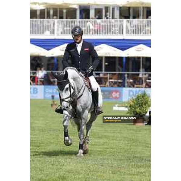 LGCT of Hamburg - Class 1 - Marc Houtzager (NED) on Sterrehof\'s Eddie Blue - 10 May 2018 - ph.Stefano Grasso/LGCT