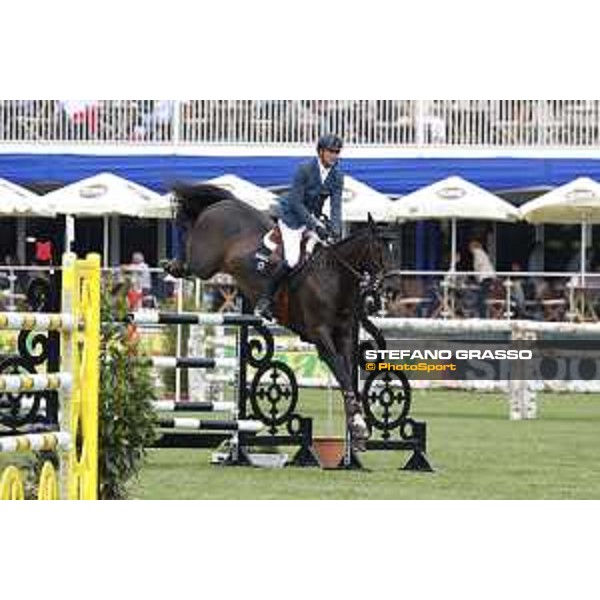 LGCT of Hamburg - Class 1 - Romain Duguet (SUI) on Ubiana d\'Albain - 10 May 2018 - ph.Stefano Grasso/LGCT
