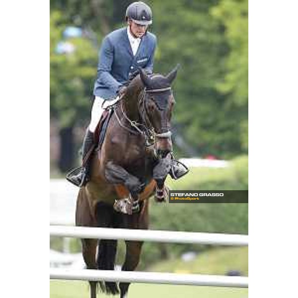 LGCT of Hamburg - Class 1 - Romain Duguet (SUI) on Ubiana d\'Albain - 10 May 2018 - ph.Stefano Grasso/LGCT
