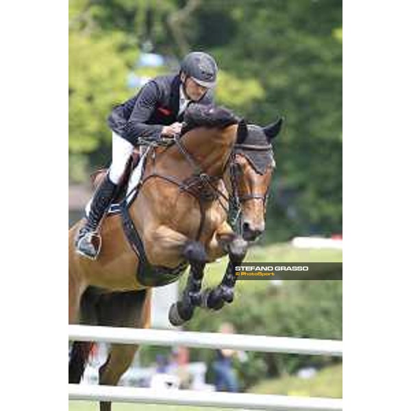 LGCT of Hamburg - Class 1 - Piergiorgio Bucci (ITA) on Deniro - 10 May 2018 - ph.Stefano Grasso/LGCT