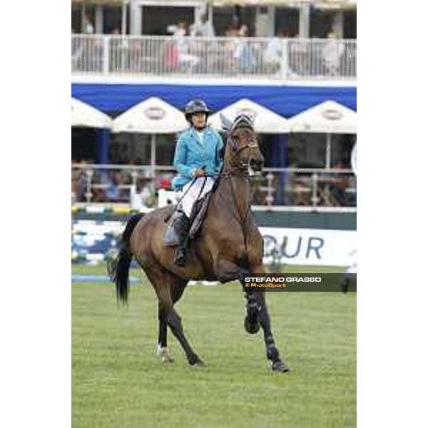 LGCT of Hamburg - Class 1 - Danielle Goldstein (ISR) on Celebrity VDL - 10 May 2018 - ph.Stefano Grasso/LGCT