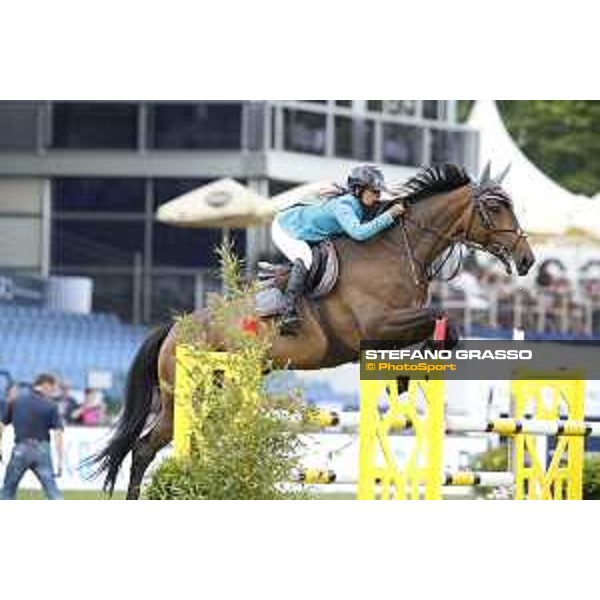 LGCT of Hamburg - Class 1 - Danielle Goldstein (ISR) on Celebrity VDL - 10 May 2018 - ph.Stefano Grasso/LGCT