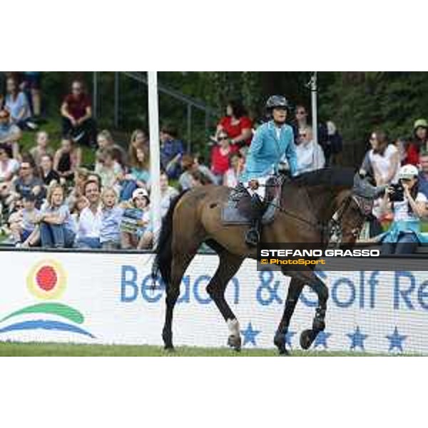 LGCT of Hamburg - Class 1 - Danielle Goldstein (ISR) on Celebrity VDL - 10 May 2018 - ph.Stefano Grasso/LGCT