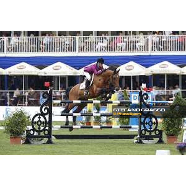 LGCT of Hamburg - Class 1 - Luciana Diniz (POR) on Fit for Fun 13 - 10 May 2018 - ph.Stefano Grasso/LGCT