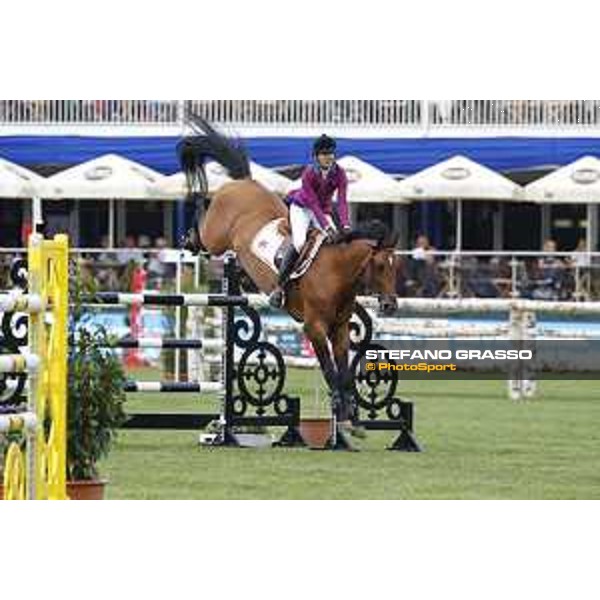 LGCT of Hamburg - Class 1 - Luciana Diniz (POR) on Fit for Fun 13 - 10 May 2018 - ph.Stefano Grasso/LGCT
