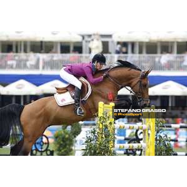LGCT of Hamburg - Class 1 - Luciana Diniz (POR) on Fit for Fun 13 - 10 May 2018 - ph.Stefano Grasso/LGCT