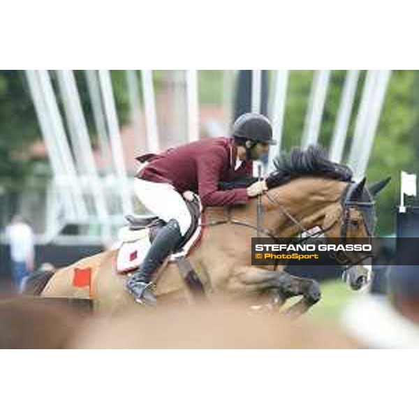 LGCT of Hamburg - Class 1 - Hamad Al Attiyah (QAT) on Clinton - 10 May 2018 - ph.Stefano Grasso/LGCT