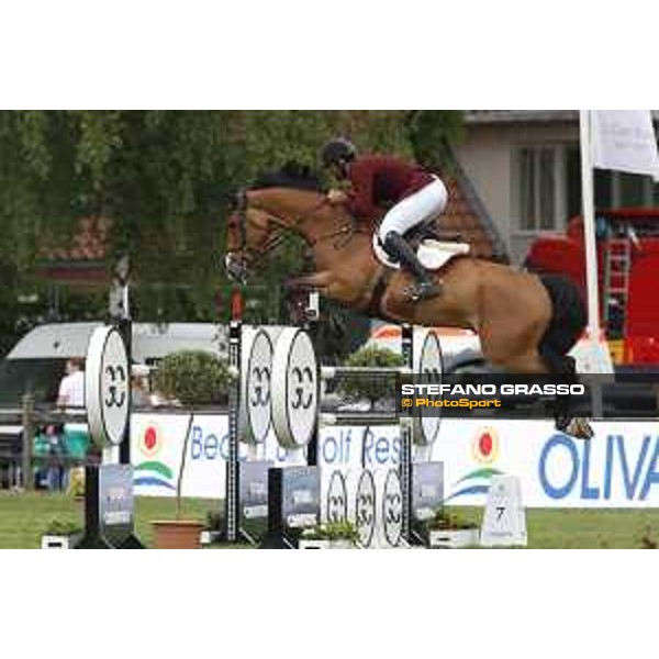 LGCT of Hamburg - Class 1 - Hamad Al Attiyah (QAT) on Clinton - 10 May 2018 - ph.Stefano Grasso/LGCT