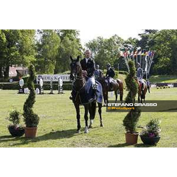 LGCT of Hamburg - Class 3 - Prize giving ceremony - Karel Cox (BEL) on Evert - 11 May 2018 - ph.Stefano Grasso/LGCT