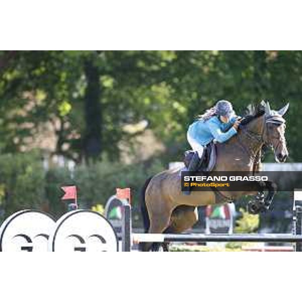 LGCT of Hamburg - Class 3 - Danielle Goldstein (ISR) on Celebrity VDL (GER) on Cupertino - 11 May 2018 - ph.Stefano Grasso/LGCT
