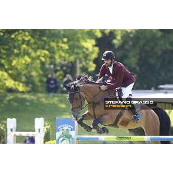 LGCT of Hamburg - Class 3 - Hamad Al Attiyah (QAT) on Clinton - 11 May 2018 - ph.Stefano Grasso/LGCT