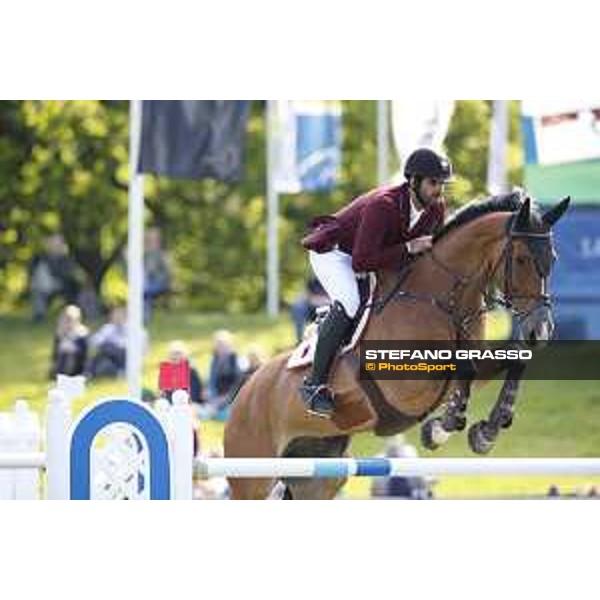 LGCT of Hamburg - Class 3 - Hamad Al Attiyah (QAT) on Clinton - 11 May 2018 - ph.Stefano Grasso/LGCT