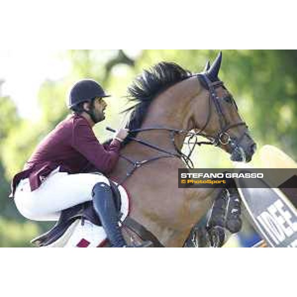 LGCT of Hamburg - Class 3 - Hamad Al Attiyah (QAT) on Clinton - 11 May 2018 - ph.Stefano Grasso/LGCT