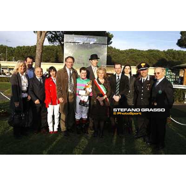 the winning connection of Eldest winner of 118.¡ Premio Pisa Pisa, San Rossore 30th march 2008 ph. Stefano Grasso
