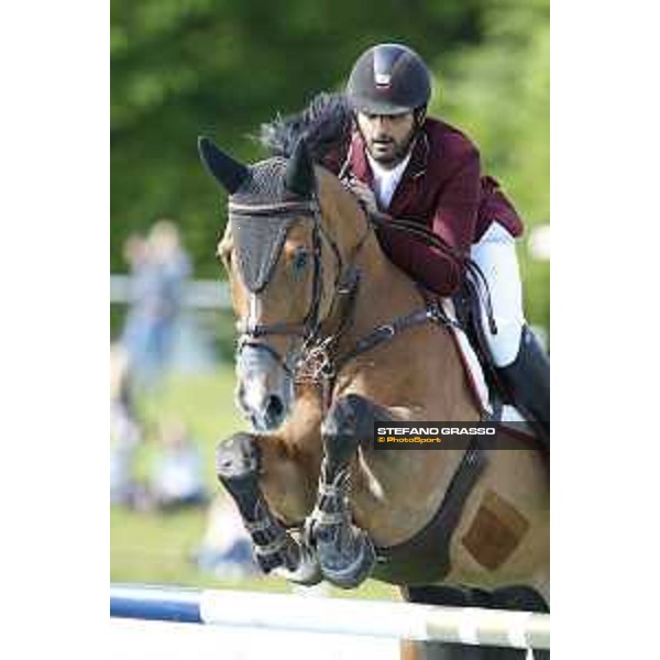 LGCT of Hamburg - Class 3 - Hamad Al Attiyah (QAT) on Clinton - 11 May 2018 - ph.Stefano Grasso/LGCT