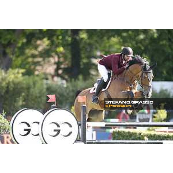 LGCT of Hamburg - Class 3 - Hamad Al Attiyah (QAT) on Clinton - 11 May 2018 - ph.Stefano Grasso/LGCT