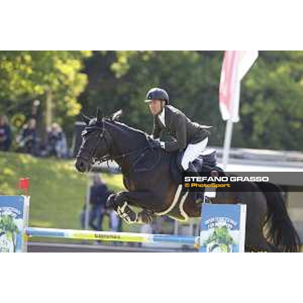 LGCT of Hamburg - Class 3 - Simon Delestre (FRA) on Chadino - 11 May 2018 - ph.Stefano Grasso/LGCT
