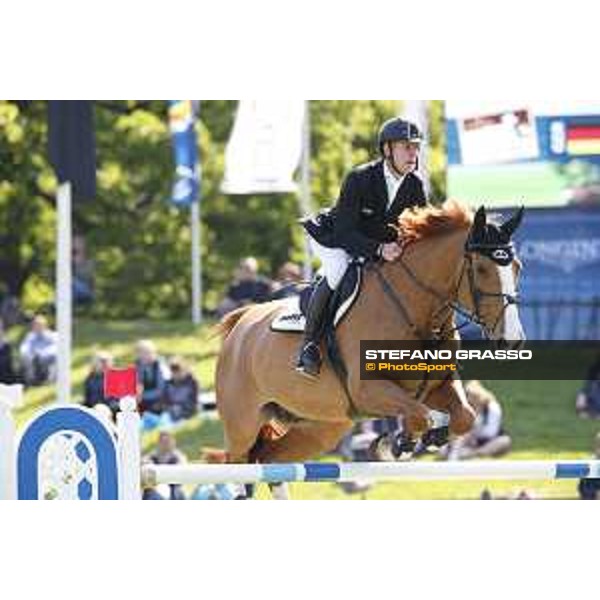 LGCT of Hamburg - Class 3 - Marcus Ehning (GER) on Pret A Tout - 11 May 2018 - ph.Stefano Grasso/LGCT