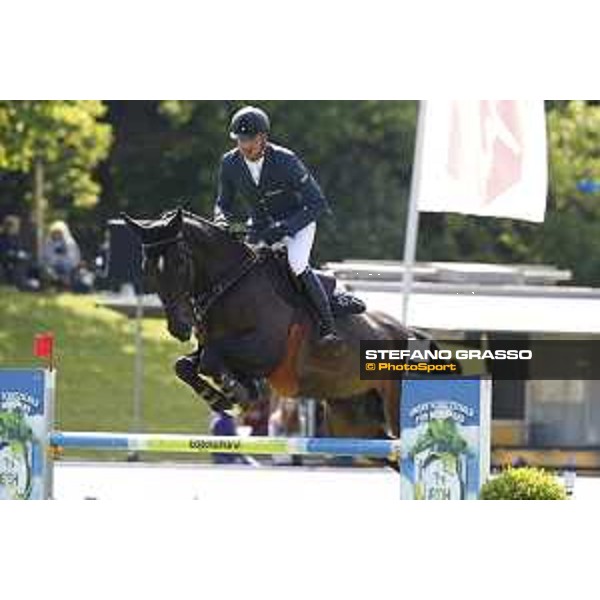 LGCT of Hamburg - Class 3 - Romain Duguet (SUI) on Ubiana d\'Albain - 11 May 2018 - ph.Stefano Grasso/LGCT