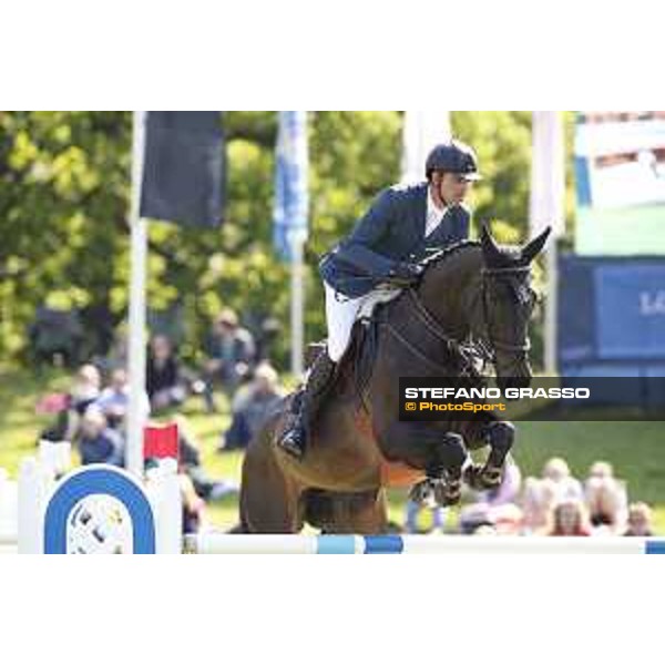 LGCT of Hamburg - Class 3 - Romain Duguet (SUI) on Ubiana d\'Albain - 11 May 2018 - ph.Stefano Grasso/LGCT