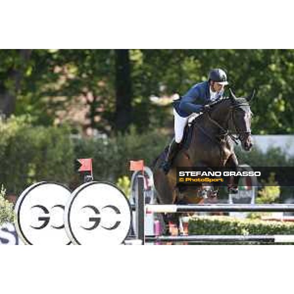 LGCT of Hamburg - Class 3 - Romain Duguet (SUI) on Ubiana d\'Albain - 11 May 2018 - ph.Stefano Grasso/LGCT