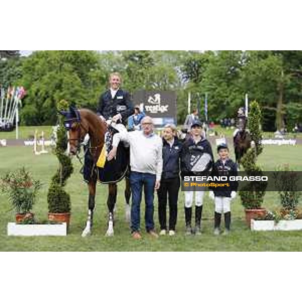 LGCT of Hamburg - Prize giving ceremony - David Will (GER) on Deluxe Ilton - 11 May 2018 - ph.Stefano Grasso/LGCT