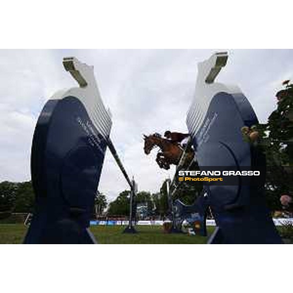 LGCT of Hamburg - Hamad Al Attiyah (QAT) on Clinton - 11 May 2018 - ph.Stefano Grasso/LGCT