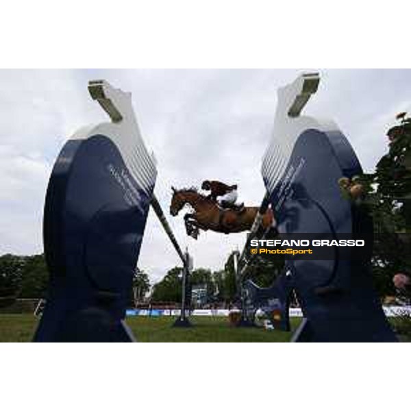 LGCT of Hamburg - Hamad Al Attiyah (QAT) on Clinton - 11 May 2018 - ph.Stefano Grasso/LGCT