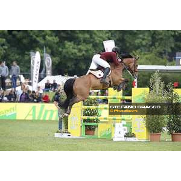 LGCT of Hamburg - Hamad Al Attiyah (QAT) on Clinton - 11 May 2018 - ph.Stefano Grasso/LGCT