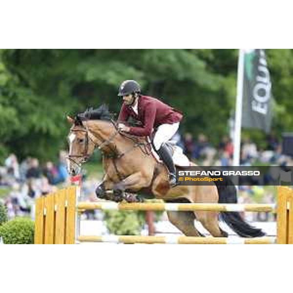 LGCT of Hamburg - Hamad Al Attiyah (QAT) on Clinton - 11 May 2018 - ph.Stefano Grasso/LGCT