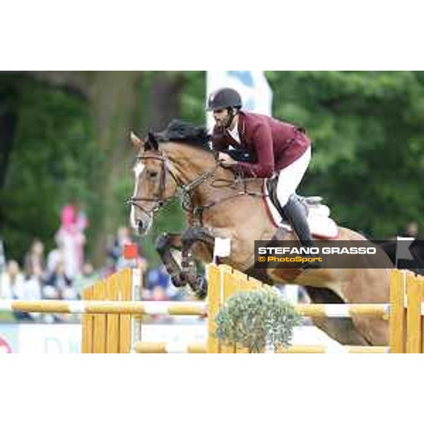 LGCT of Hamburg - Hamad Al Attiyah (QAT) on Clinton - 11 May 2018 - ph.Stefano Grasso/LGCT