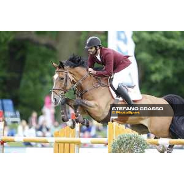 LGCT of Hamburg - Hamad Al Attiyah (QAT) on Clinton - 11 May 2018 - ph.Stefano Grasso/LGCT