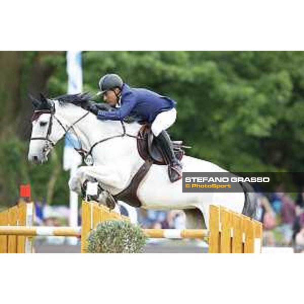 LGCT of Hamburg - Rene Lopez (COL) on Cevrine du Banney Z - 11 May 2018 - ph.Stefano Grasso/LGCT