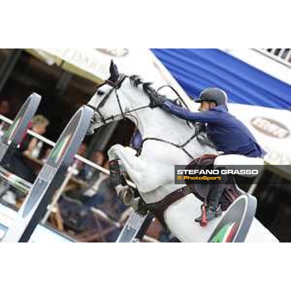 LGCT of Hamburg - Rene Lopez (COL) on Cevrine du Banney Z - 11 May 2018 - ph.Stefano Grasso/LGCT