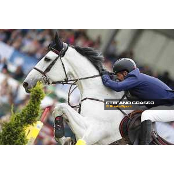LGCT of Hamburg - Rene Lopez (COL) on Cevrine du Banney Z - 11 May 2018 - ph.Stefano Grasso/LGCT