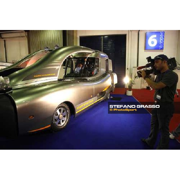 filming the Kurtsystems car at the Dubai Arabian horse show fair Dubai, 23th march 2008 ph. Stefano Grasso