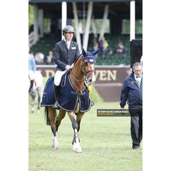 LGCT of Hamburg - Prize giving ceremony - David Will (GER) on Deluxe Ilton - 11 May 2018 - ph.Stefano Grasso/LGCT
