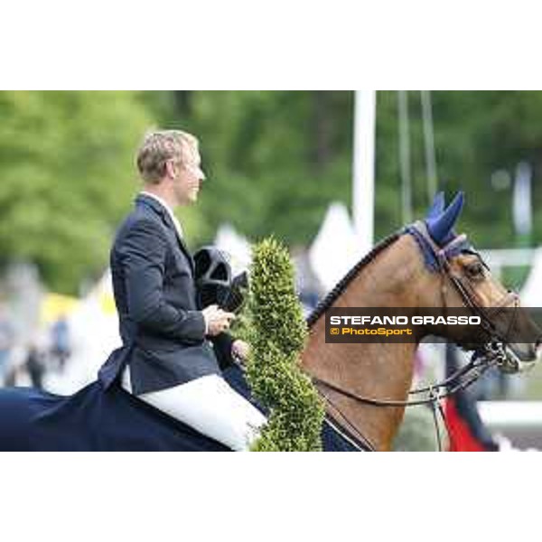 LGCT of Hamburg - Prize giving ceremony - David Will (GER) on Deluxe Ilton - 11 May 2018 - ph.Stefano Grasso/LGCT